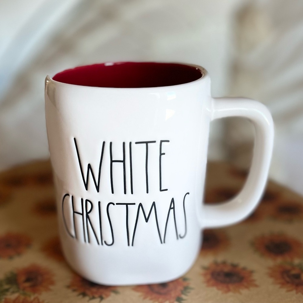 Rae Dunn White Christmas Mug
